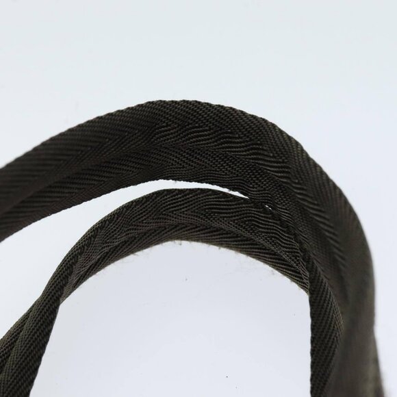 PRADA Hand Bag Nylon Khaki Auth ac2986 - Picture 8 of 16